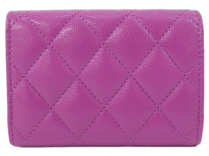 Chanel Timeless Classic Line AP0230 Portemonnaie Lila - Ansicht 2