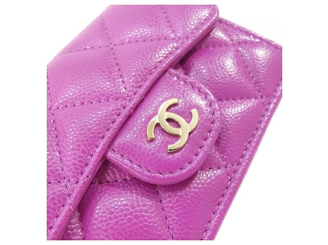 Chanel Timeless Classic Line AP0230 Portemonnaie Lila - Ansicht 3