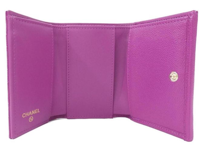 Chanel Timeless Classic Line AP0230 Portemonnaie Lila - Ansicht 5