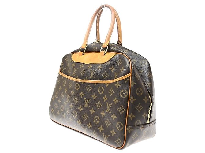 Louis Vuitton Deauville Monogram 34 Castaño - vista 3