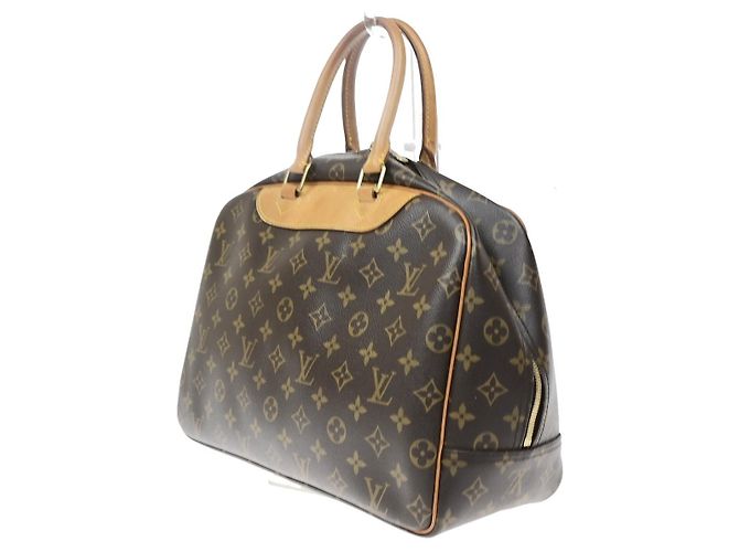 Louis Vuitton Deauville Monogram 34 Castaño - vista 4
