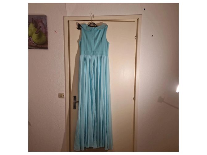 Autre Marque Isabel Garcia Maxikleid in Hellblau - Ansicht 5