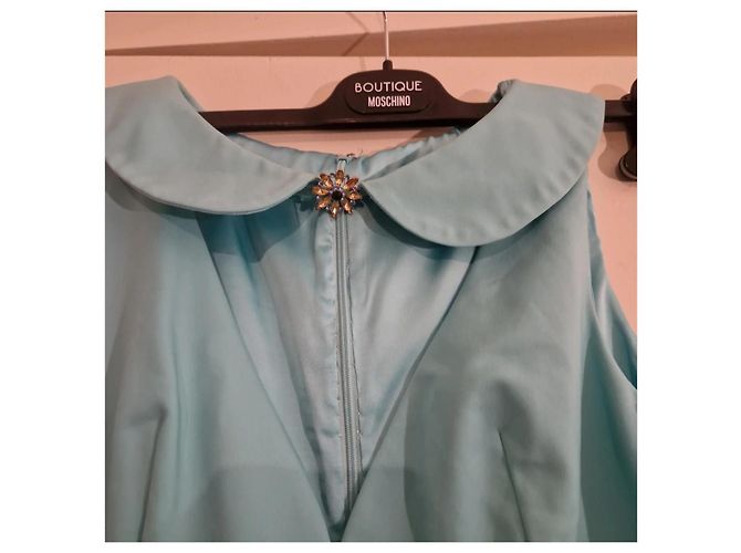 Autre Marque Isabel Garcia Maxikleid in Hellblau - Ansicht 8