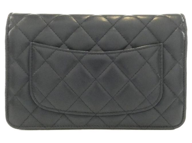 Chanel AP3807 Navy Chain/Shoulder Wallet Marineblau - Ansicht 2