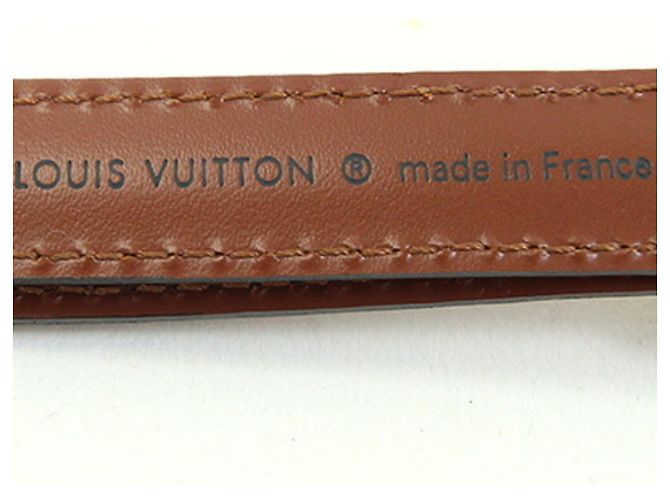 Tracolla di ricambio per borsa a tracolla Louis Vuitton Marrone Monogramma - vista 5