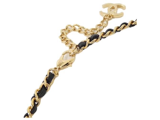 Collana Chanel ABC855 Nero e Bianco - vista 4