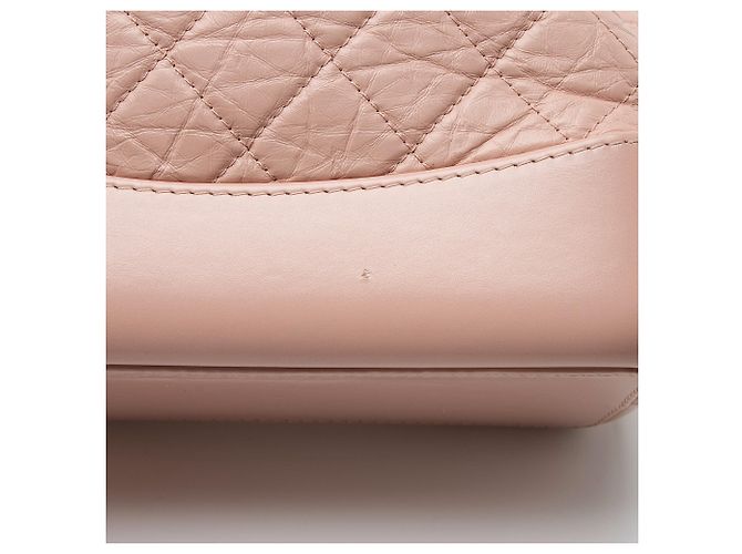 Piccolo zaino Gabrielle in pelle di vitello invecchiata Chanel Rosa - vista 10
