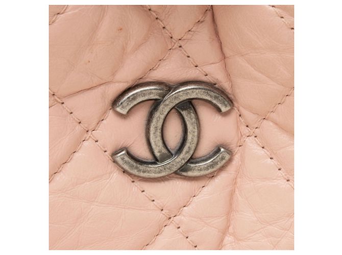 Piccolo zaino Gabrielle in pelle di vitello invecchiata Chanel Rosa - vista 9