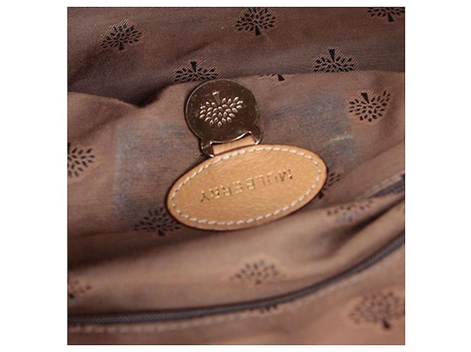Borsa Tote Mulberry in pelle marrone - vista 2