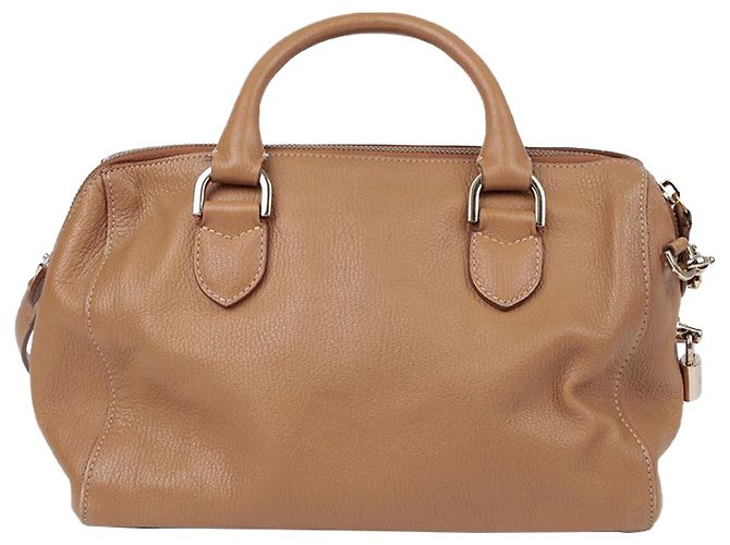 Borsa Tote Mulberry in pelle marrone - vista 6