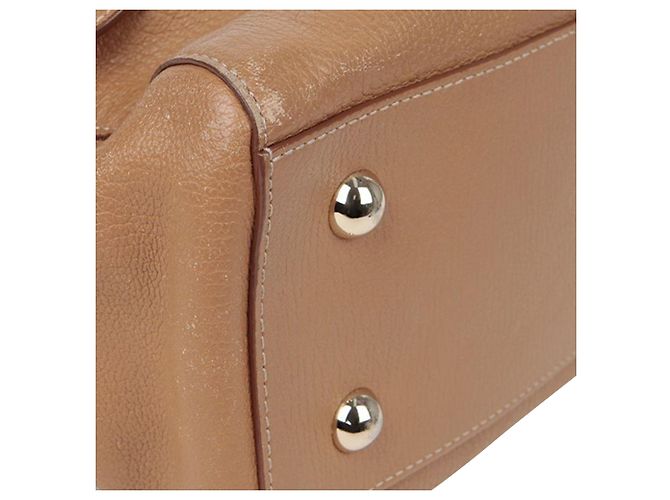 Borsa Tote Mulberry in pelle marrone - vista 8