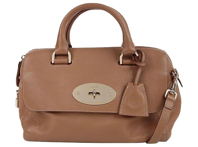 Borsa Tote Mulberry in pelle marrone - vista 9