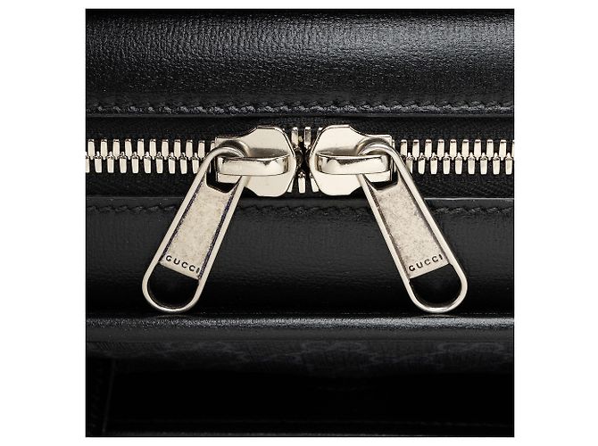 Valigetta Gucci GG Supreme Interlocking G Nero - vista 10