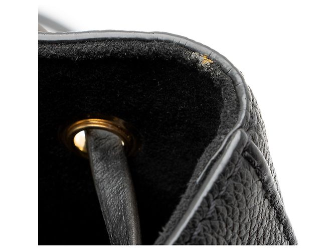 Zaino Louis Vuitton Monogram Empreinte Montsouris PM NM Nero - vista 9