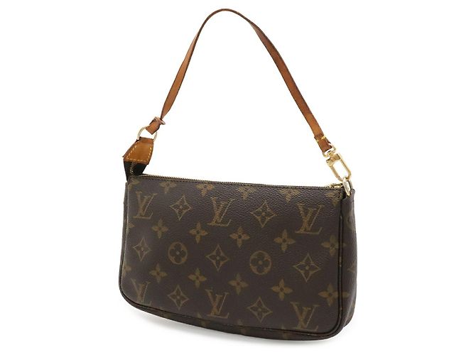 Pochette Monogram Louis Vuitton Marrone - vista 2