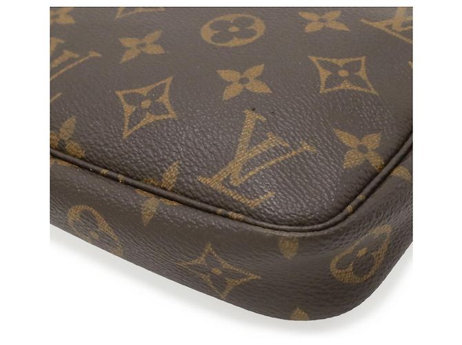 Pochette Monogram Louis Vuitton Marrone - vista 3