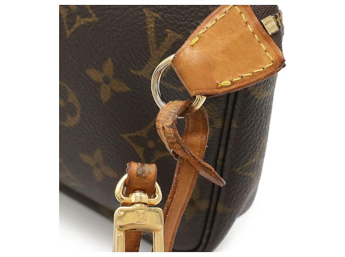 Pochette Monogram Louis Vuitton Marrone - vista 7