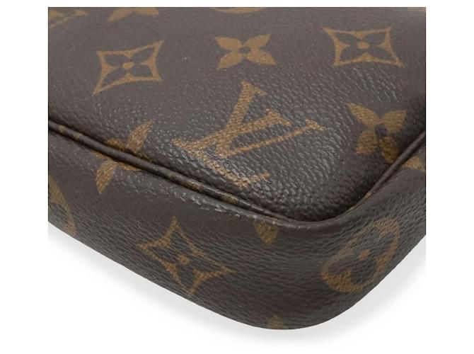 Pochette Monogram Louis Vuitton Marrone - vista 3
