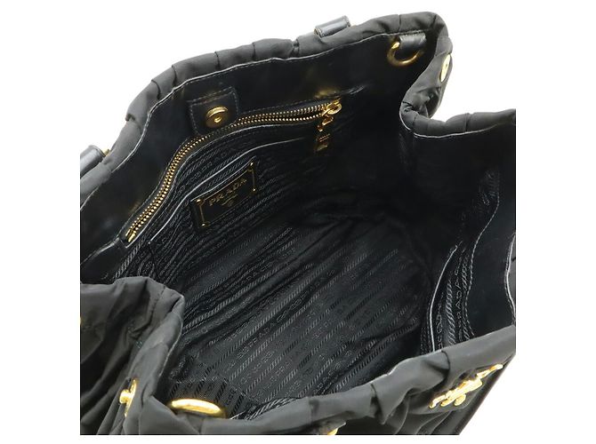 Tote Borsa 2way Tessuto Prada Nero - vista 5