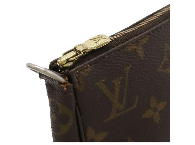 Louis Vuitton Monogram Pochette Accessoires Marrone - vista 4