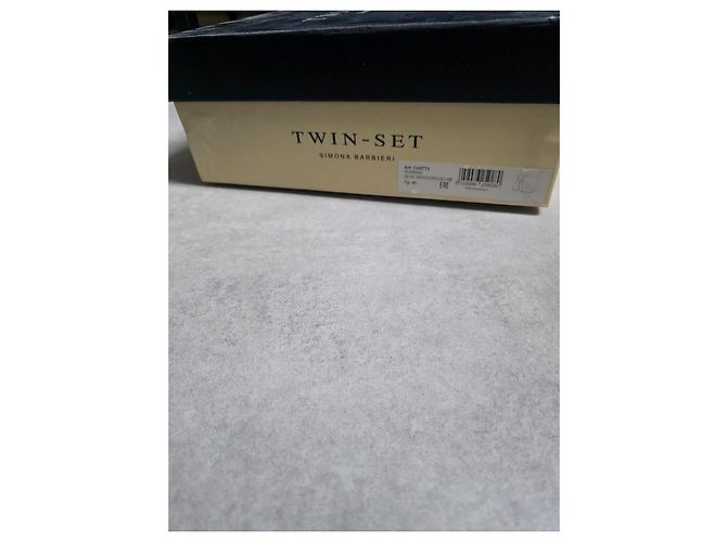 Twin Set Stivaletti in scamosciato neri Twin-Set Simona Barbieri Nero - vista 2