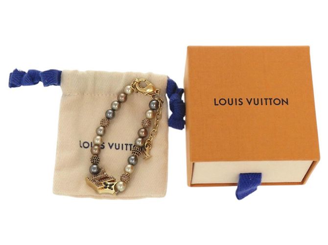 Bracciale con charm Louis Vuitton Dandy Gold D'oro - vista 2
