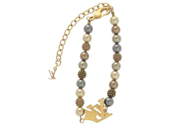 Bracciale con charm Louis Vuitton Dandy Gold D'oro - vista 3