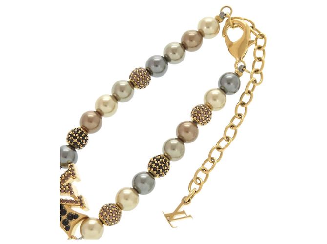 Bracciale con charm Louis Vuitton Dandy Gold D'oro - vista 4