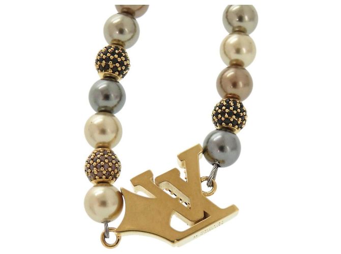 Bracciale con charm Louis Vuitton Dandy Gold D'oro - vista 5