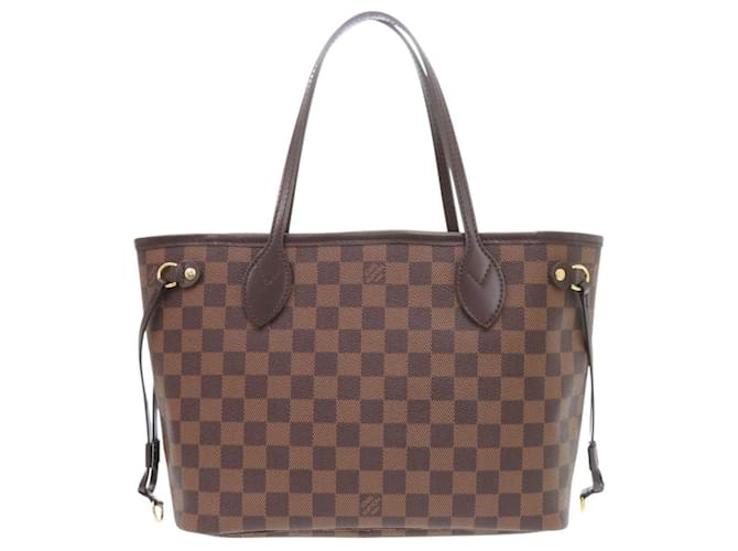 Borsa Louis Vuitton Neverfull PM Fuschia Damier ebene - vista 2