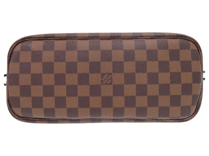 Borsa Louis Vuitton Neverfull PM Fuschia Damier ebene - vista 3