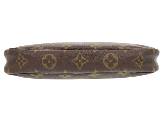 Borsa Louis Vuitton Pochette Accessoires Monogram Marrone Monogramma - vista 3