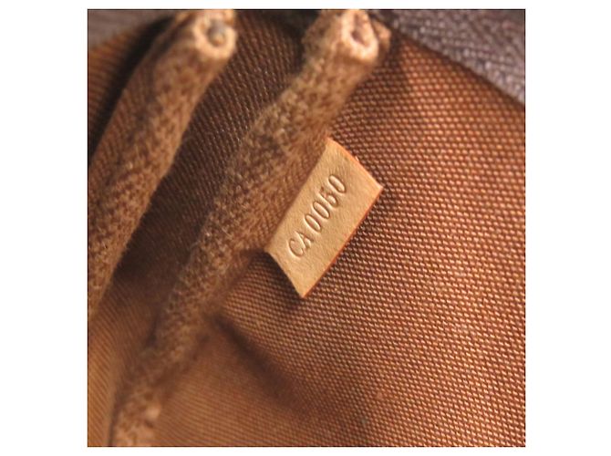 Borsa Louis Vuitton Pochette Accessoires Monogram Marrone Monogramma - vista 9