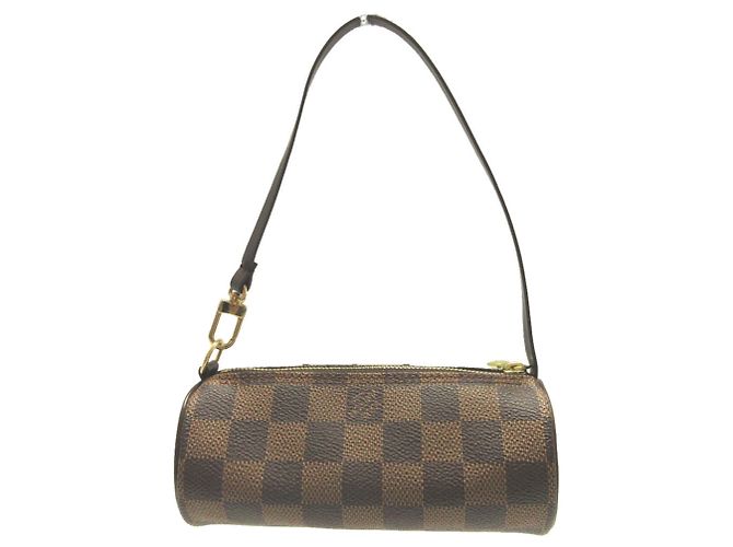 Pochette de Bolsa Louis Vuitton Damier Papillon Marrom Damier ebene - vista 2
