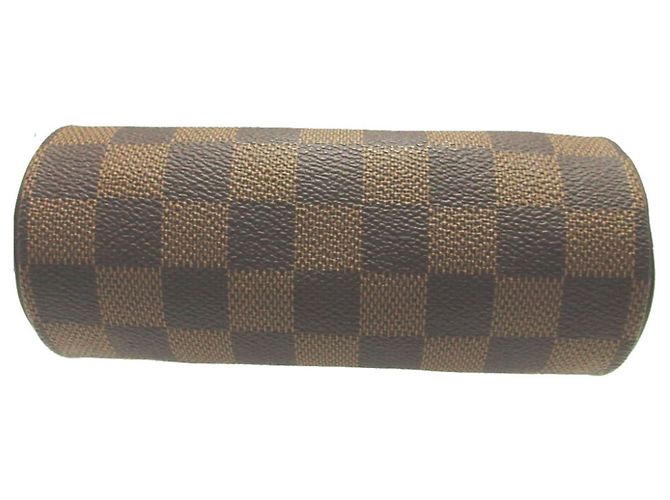 Pochette de Bolsa Louis Vuitton Damier Papillon Marrom Damier ebene - vista 3