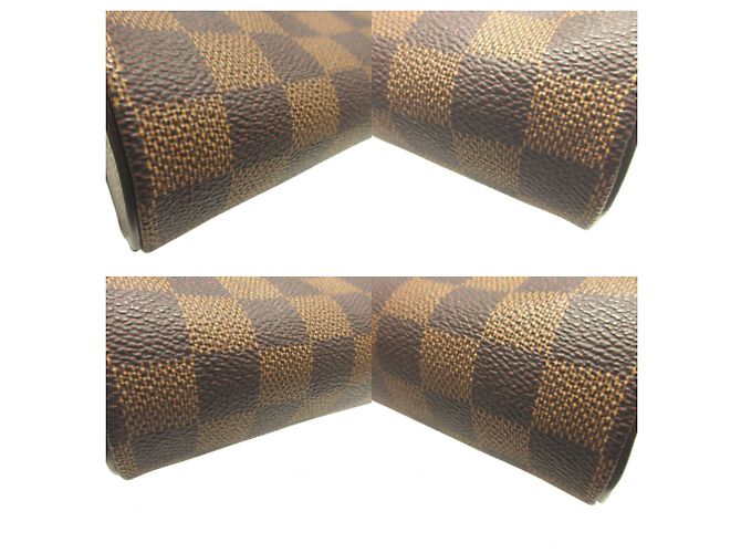 Pochette de Bolsa Louis Vuitton Damier Papillon Marrom Damier ebene - vista 5