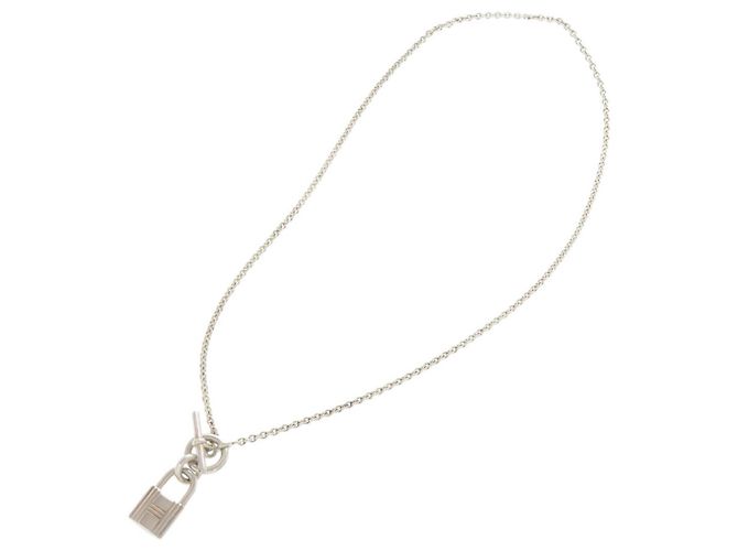 Hermès Collar Hermes Amulette Cadena Plata - vista 2