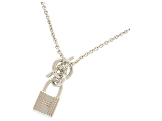 Hermès Collar Hermes Amulette Cadena Plata - vista 3