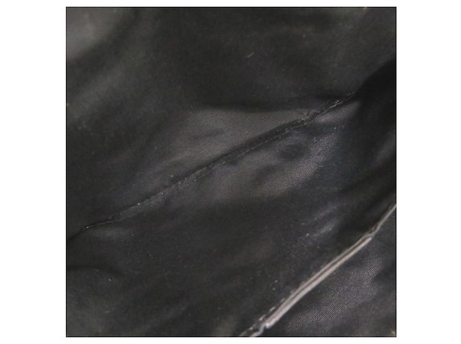 Mini borsa nera in tela GG Gucci Nero - vista 7