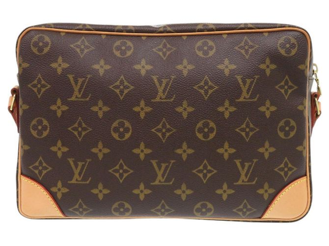 Borsa a Spalla Louis Vuitton Trocadero 30 Monogram Marrone Monogramma - vista 2