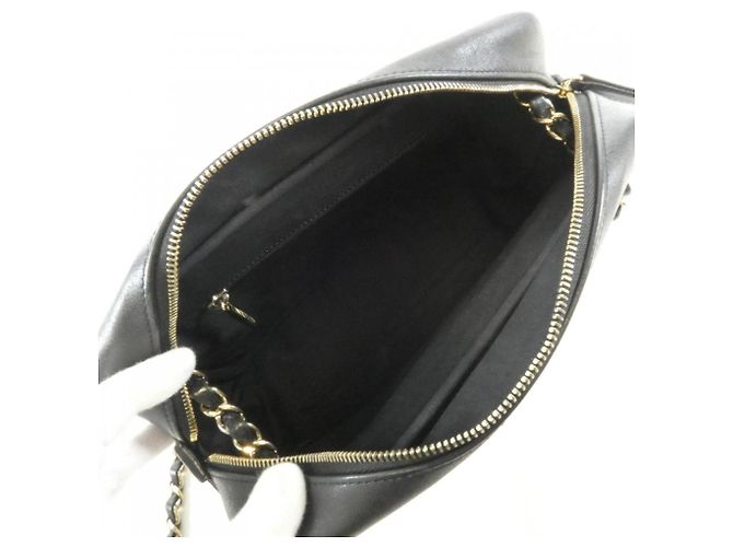 Borsa a tracolla nera Chanel AS0265 Nero - vista 7