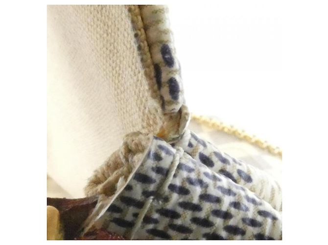 Borsa a tracolla Louis Vuitton Damier Azur Favorite MM Bianco Blu - vista 5