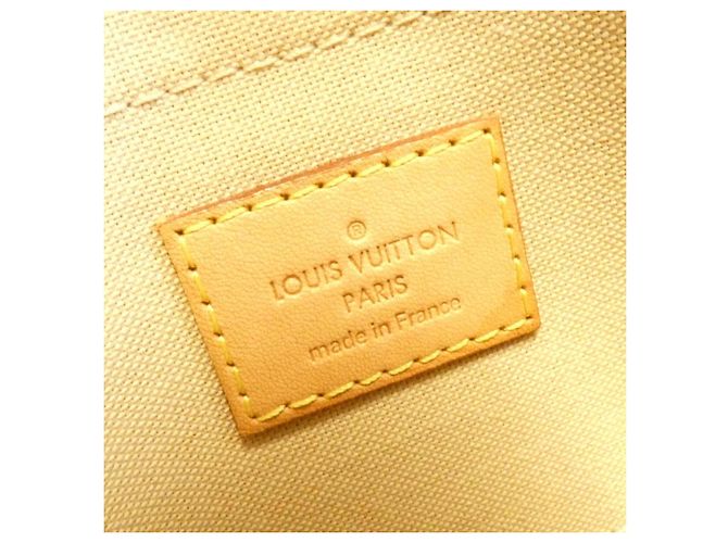 Borsa a tracolla Louis Vuitton Damier Azur Favorite MM Bianco Blu - vista 9