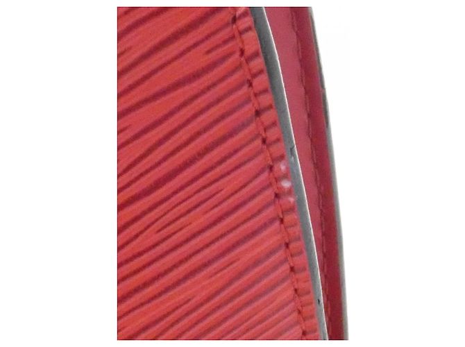 Borsa Louis Vuitton Epi Saint Jacques Rosso - vista 5