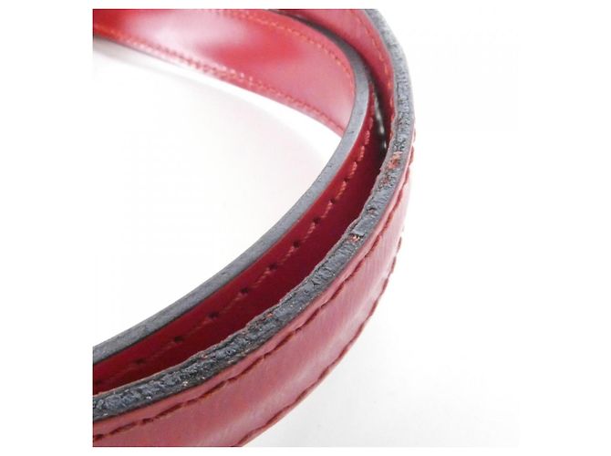 Borsa Louis Vuitton Epi Saint Jacques Rosso - vista 7