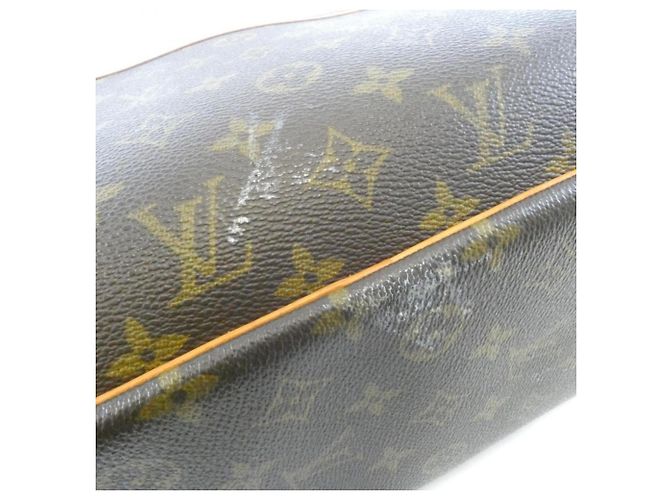 Borsa Louis Vuitton Monogram Bowling Vanity Marrone - vista 5