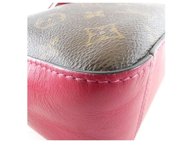 Borsa a tracolla Louis Vuitton Monogram Saint-Onge Marrone - vista 3
