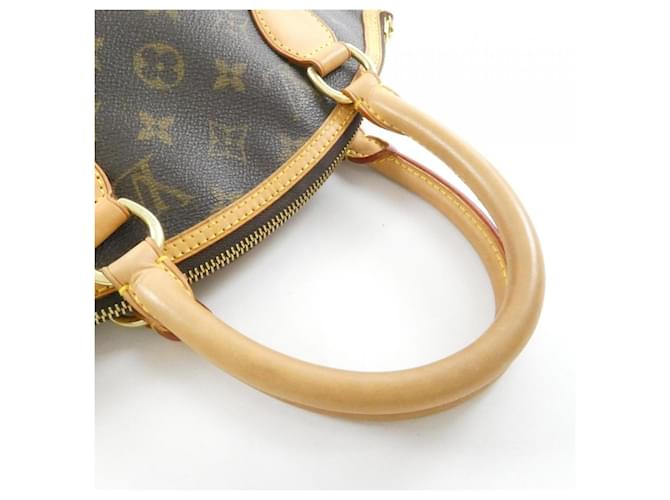 Borsa Louis Vuitton Monogram Lockit Marrone - vista 4