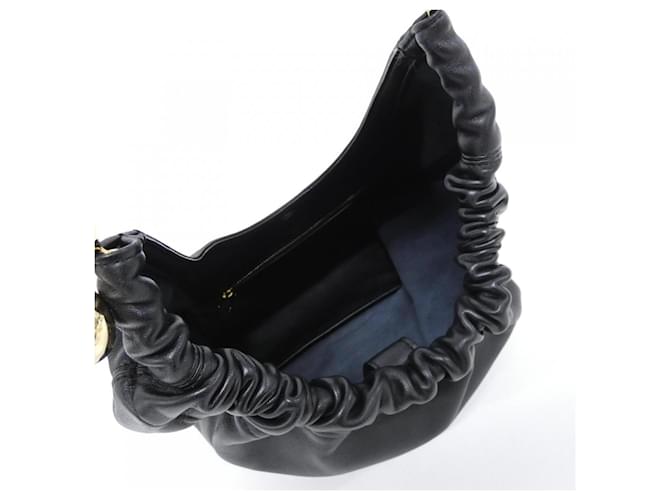 Borsa a Spalla Loewe Squeeze Small Nero - vista 8