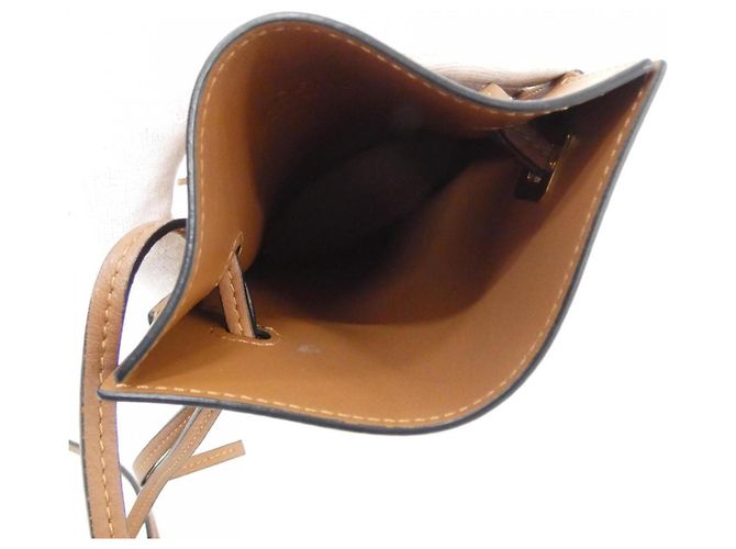 Borsa a Spalla Loewe Dice Pocket Marrone - vista 7